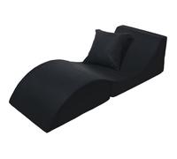 My Velinda – Canapé pliant Velinda 3 en 1 (canapé, pouf, table) confortable et relaxant