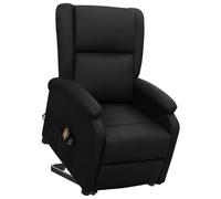 Fauteuil Chaise Siège Inclinable Salle de Séjour Salon Crème Similicuir vidaXL