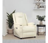 Fauteuil Chaise Siège Inclinable Salle de Séjour Salon Marron Similicuir vidaXL