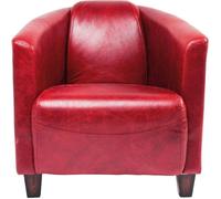 Fauteuil Cigar Lounge rouge Kare Design