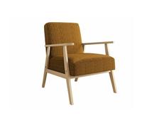 Fauteuil Clovis 100, Jaune, Tapisserie, 76x59x67cm