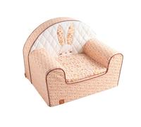 Sauthon Fauteuil club Esmee en coton rose TU