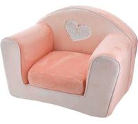 Fauteuil club convertible Lapinou - Rose - 42 x 55 cm