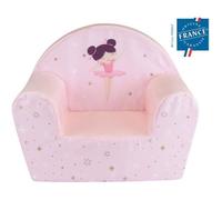 Fauteuil club Danseuse Ballerine pour enfant - FUN HOUSE - l.52 x P.33 x H.42 cm - Rose