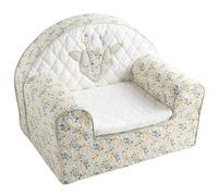Fauteuil club en coton - promenons nous blanc TU