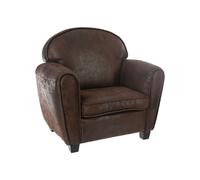 Fauteuil Club Enfant - Atmosphera Marron