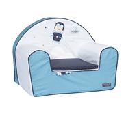 Fauteuil club enfant en coton - lazare bleu TU