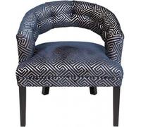 Fauteuil Club Lounge Chaise Designer Coussin Canapé Relax Télévision Marron Nouveau 1 place