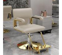 Fauteuil Coiffure de Salon, Fauteuil Coiffeuse avec Pompe Hydraulique, Chaise pour Coiffeuse Pivotant à 360 Degrés, Repose-Pieds Extra Large,Équipement de Salon de Beauté