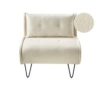 Fauteuil convertible VESTFOLD Bou lanc cassé