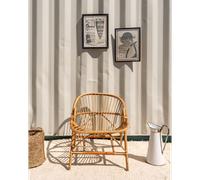 Fauteuil corbeille en rotin n°1516