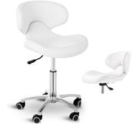 Fauteuil cosmétique à roulettes Physa ANDRIA - blanc