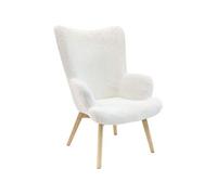 - Fauteuil cosy imitation fourrure Helsinki