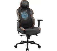 Cougar Gaming Fauteuil gaming NxSys Aero - Ventilateur ARGB 200 mm, cuir PVC respirant - Noir