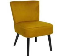 Fauteuil Crapaud "Giulia" 76cm Jaune