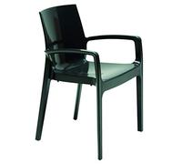 Fauteuil CREAM empilable / Anthracite