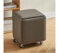 Fauteuil cube gigogne 5 en 1 amovible avec roulettes pivotantes, fauteuil de canapé empilable pour salon, chambre à coucher, salle à manger