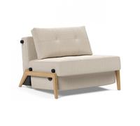 Fauteuil Cubed 90 chêne WxHxD 98x79x98cm