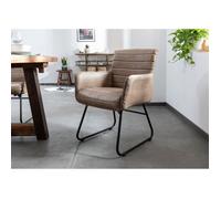 Fauteuil - Cuir (Beige) - IRON LABEL 05