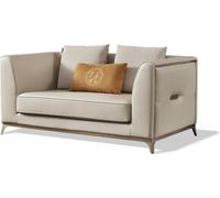 Fauteuil cuir Téléviseur Canapé 1 place Relax Luxe Rembourrage Simple Place Canapé
