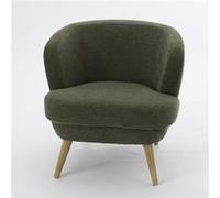 Fauteuil Dagmard vert kaki - - Vert - Tissu