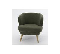 Fauteuil Dagmard vert kaki - - Vert - Tissu