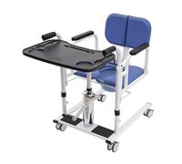 Fauteuil d'allaitement Hydraulique avec Élévateur De Patient, Roulant À Transfert Toilettes en ABS for Personnes Âgées Et La Maison Une Mobilité Plus Confortable Et Plus Fluide