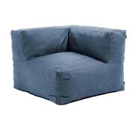 Fauteuil d'angle pour canapé modulable bleu pacific Mixi, Oviala