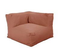 Fauteuil d'angle pour canapé modulable terracotta Mixi, Oviala