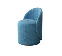Fauteuil d'appoint pivotant confortable pour salon et chambre à coucher - Meuble de maquillage moderne et chaise de lecture