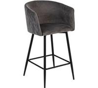Atmosphera - Fauteuil de Bar Marlo Gris