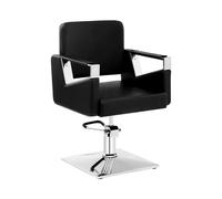 Fauteuil de barbier - 460 - 570 mm - 200 kg - Noir | physa