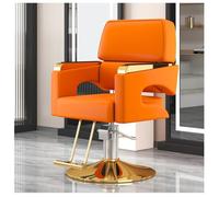 Fauteuil de barbier hydraulique, pivotant à 360°, hauteur réglable et repose-pieds pour salon et spa