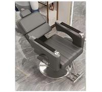 Fauteuil de barbier pivotant à 360° et appuie-tête réglable, fauteuil hydraulique inclinable pour salon de coiffure