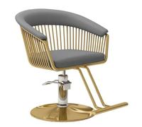 Fauteuil de barbier pivotant réglable avec pompe hydraulique - Parfait pour une utilisation professionnelle et à la maison en salon de coiffure élégant pour plus de confort et de durabilité