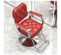 Fauteuil de barbier robuste avec pompe hydraulique, pivotant à 360°, hauteur réglable pour salon, spa, salon de beauté, capacité de 200 kg