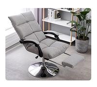 Fauteuil de beauté inclinable à hauteur réglable avec pivot et repose-pieds - Tabouret de massage portable - Idéal pour les salons, les spas et les soins des ongles - Expérience de confort ultime