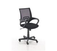 Fauteuil de Bureau à Roulettes Genius - CLP - Noir - Design Contemporain - Simili