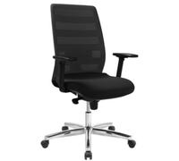 Fauteuil de bureau 'Airpoint II', noir/noir