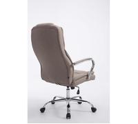 Fauteuil de bureau Big Xanthos en Tissu - CLP - Capacité de charge 210 kg - Taupe