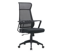 Fauteuil de bureau C-Br Hoboken Noir