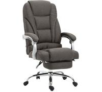 Fauteuil de bureau - CLP - Pacific - Tissu - Gris foncé - Ergonomique