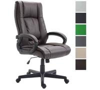 Fauteuil de bureau - CLP - Sparta - Similicuir - Réglable en hauteur - 140 kg de charge maximale 116 cm