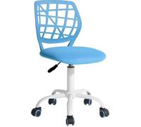 Fauteuil de bureau hauteur réglable Homy Casa - Bleu - Style contemporain - Enfant