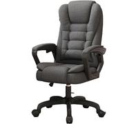 Fauteuil de bureau inclinable grand angle, pivotant pour ordinateur, fonction jeu, inclinable à 150°, design 3D pour un confort ultime