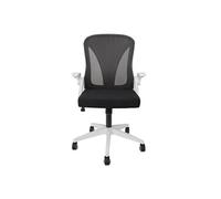 Fauteuil de Bureau Rabattable Noir et Blanc - QUICK -