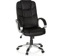 Fauteuil de bureau RELAX BY155 simili-cuir noir Noir G