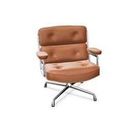 Fauteuil de Bureau Vitra Lobby ES 105 Cognac/ Chrome