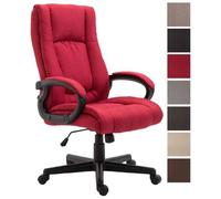Fauteuil de bureau XL - CLP - Sparta - Tissu - Réglable en hauteur - Accoudoirs inclus 116 cm