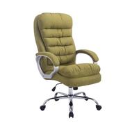 Fauteuil de bureau XXL Vancouver - CLP - Tissu - Vert - Ergonomique - 235 Kg